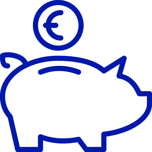 icone tirelire, économie